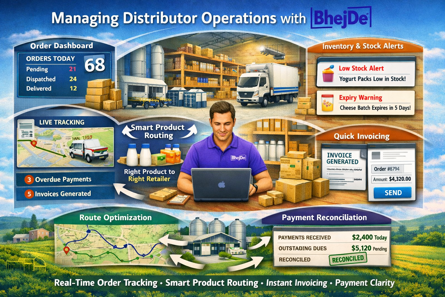 Distribution operations